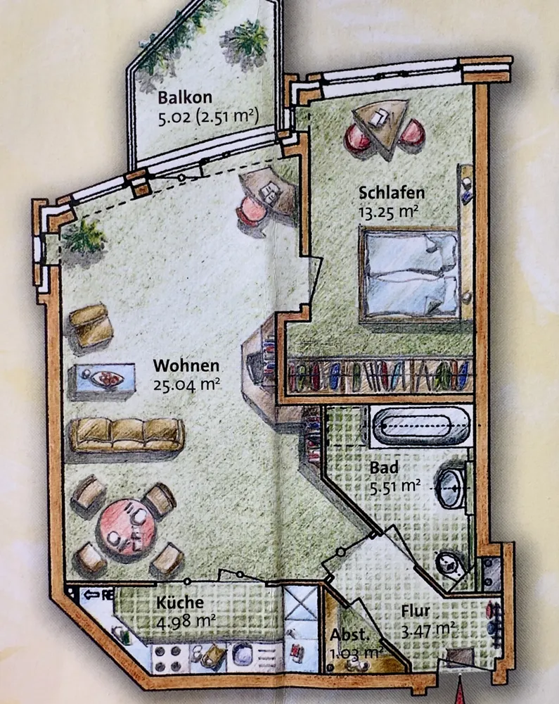 2 Zimmer Wohnung mit 56 m² in Bremen – Bild 7