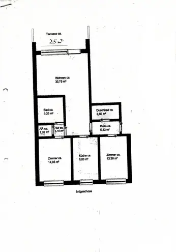 3 Zimmer Wohnung mit 98 m² in Bremen – Bild 2