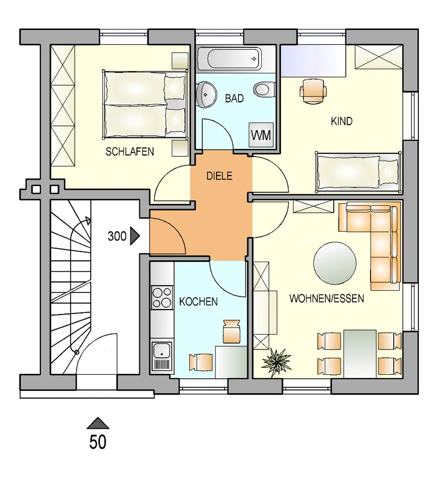 3 Zimmer Wohnung mit 56 m² in Remscheid – Bild 5