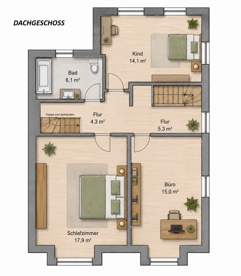 9 Zimmer Haus mit 195 m² in Siegen – Bild 5