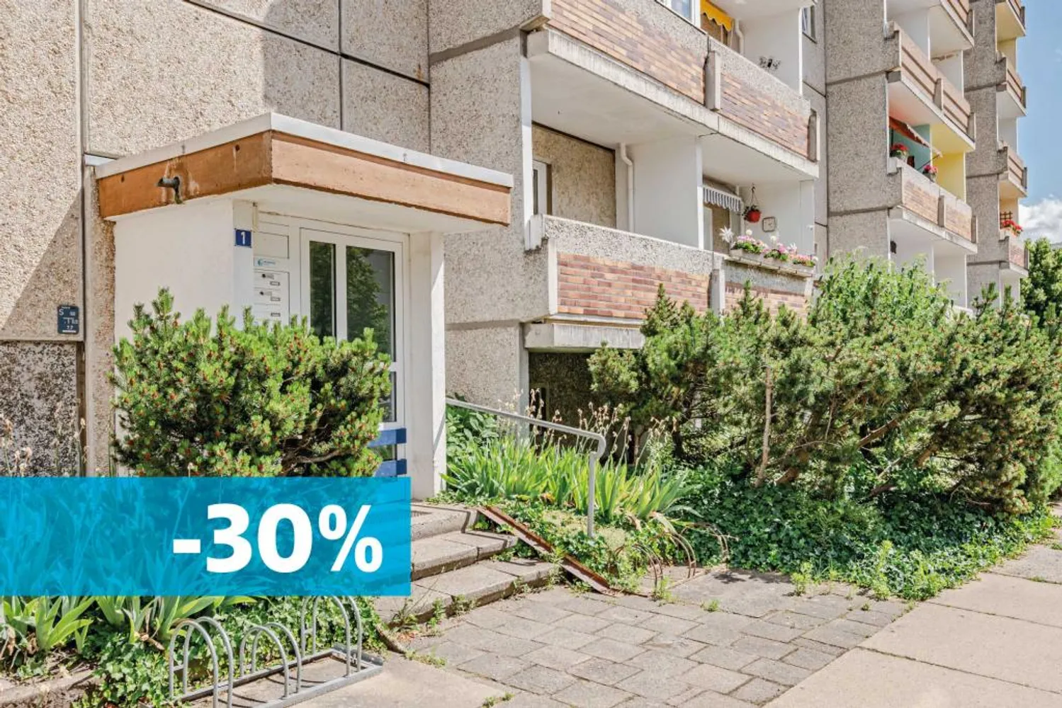 3 Zimmer Wohnung mit 61 m² in Neubrandenburg – Bild 1