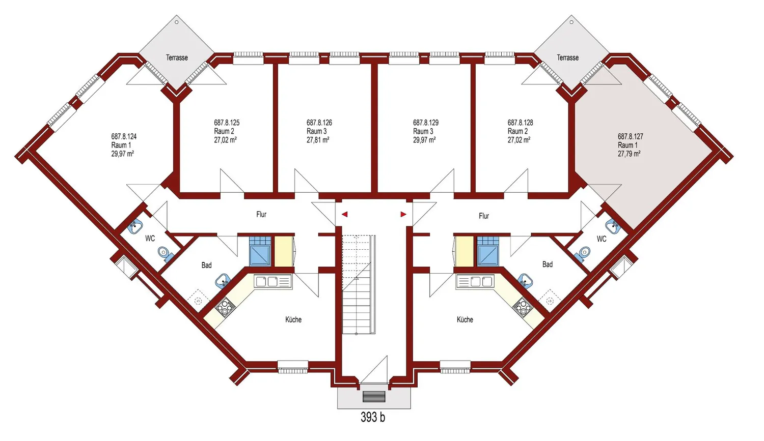 1 Zimmer Wohnung mit 28 m² in Oldenburg – Bild 2