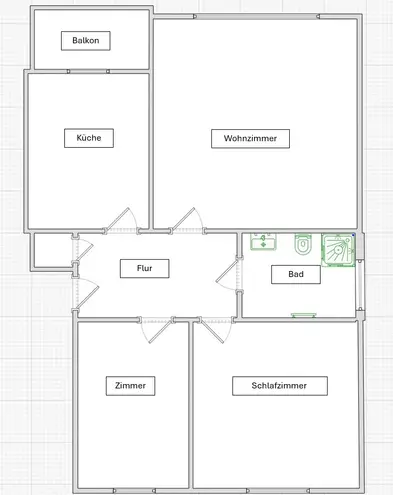 3 Zimmer Wohnung mit 77 m² in Aachen – Bild 9
