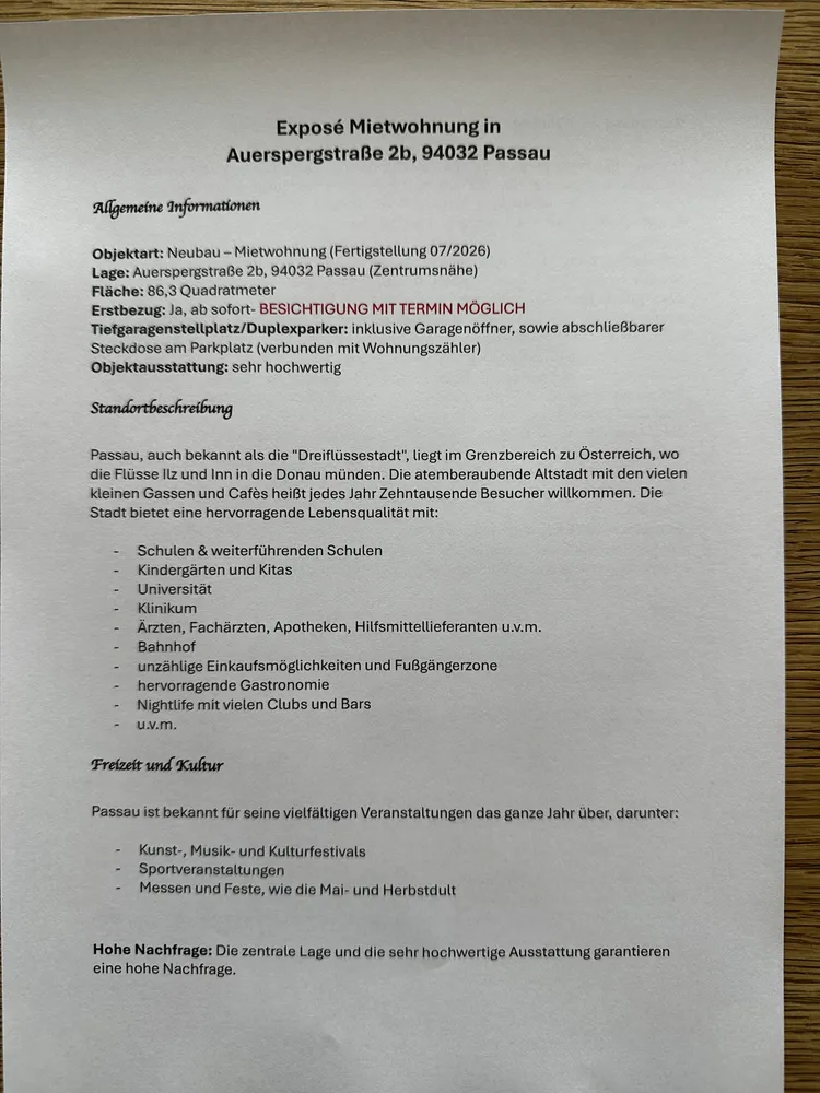 3 Zimmer Wohnung mit 86 m² in Passau – Bild 11