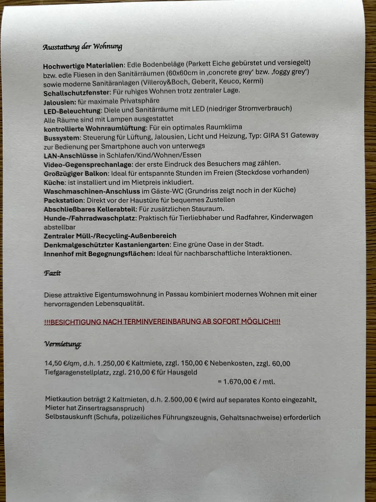 3 Zimmer Wohnung mit 86 m² in Passau – Bild 12