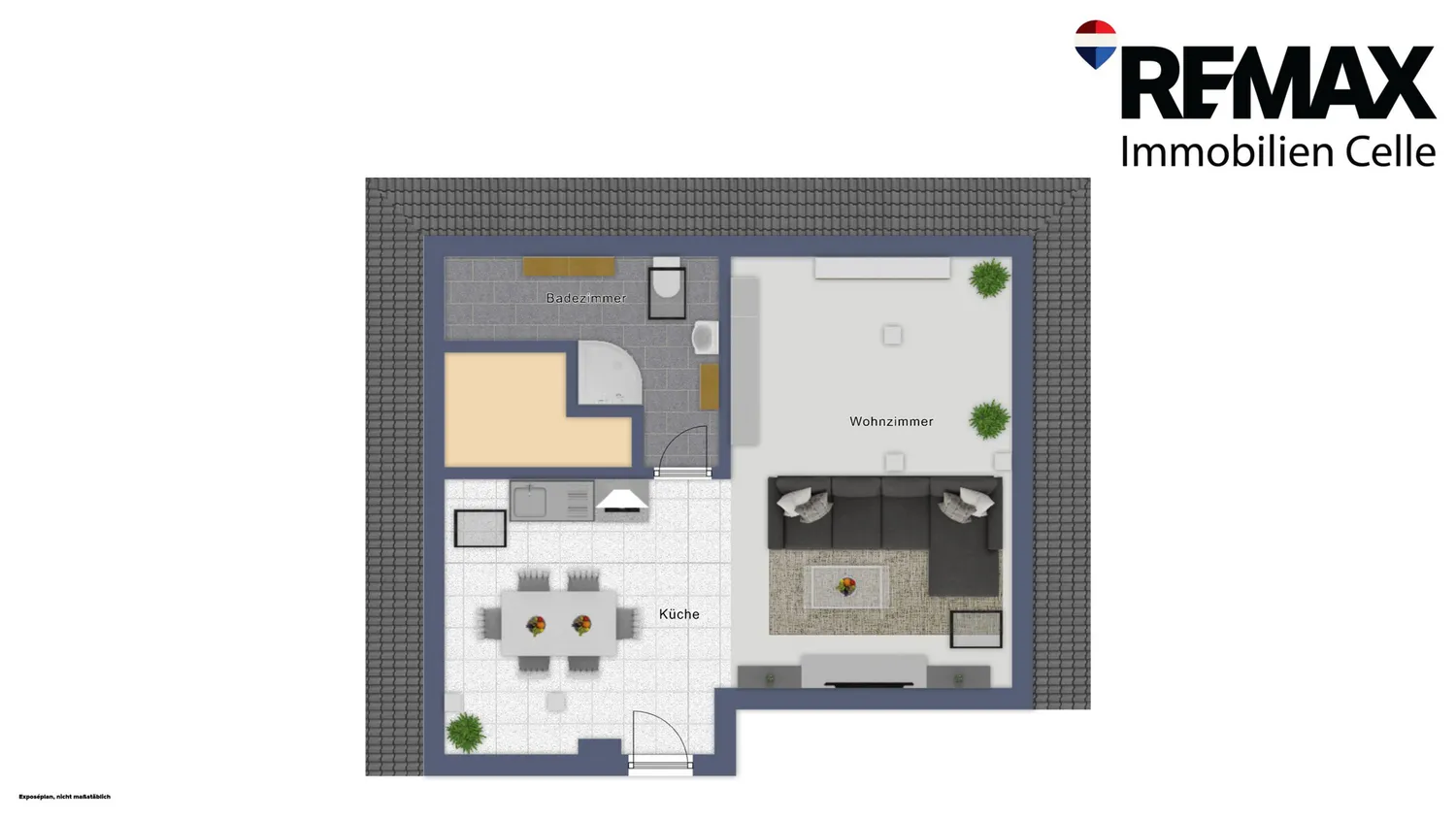 1 Zimmer Wohnung mit 35 m² in Celle – Bild 5