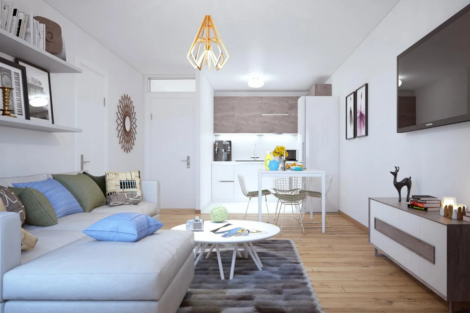 2 Zimmer Wohnung mit 49 m² in Magdeburg – Bild 1