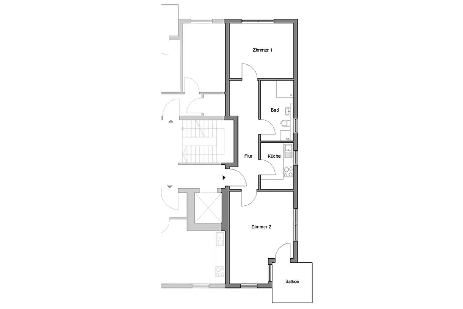 2 Zimmer Wohnung mit 54 m² in Erlangen – Bild 4