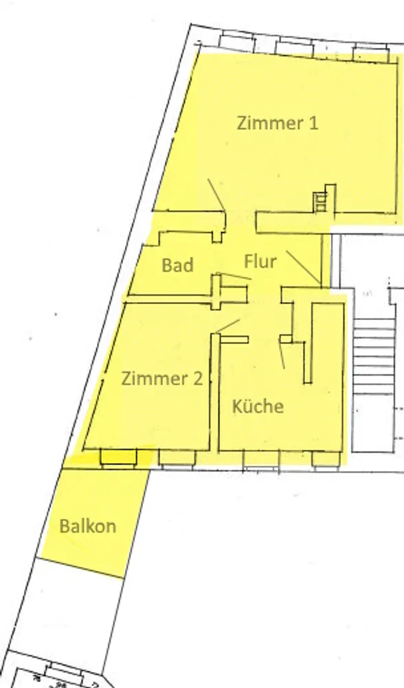 2 Zimmer Wohnung mit 78 m² in Halle (Saale) – Bild 5