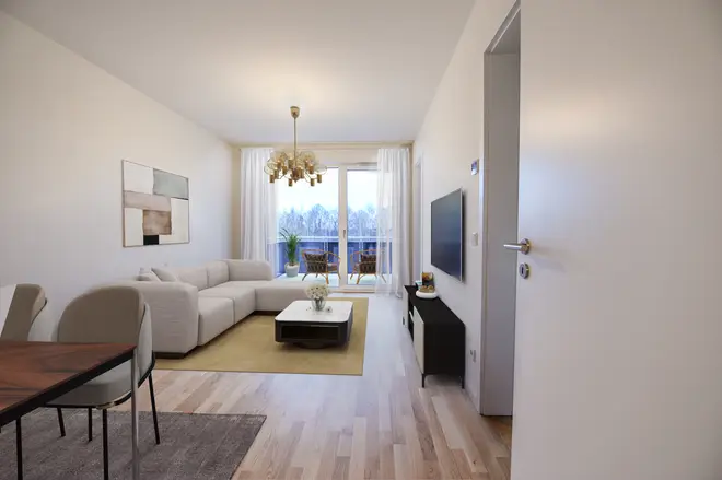2 Zimmer Wohnung mit 48 m² in Rostock – Bild 1