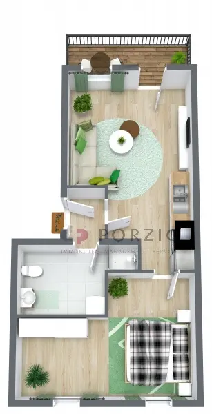 2 Zimmer Wohnung mit 50 m² in Stralsund – Bild 9
