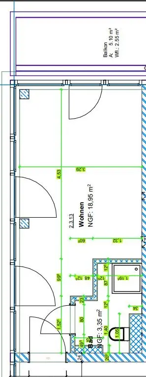 Studio mit 25 m² in Rostock – Bild 5