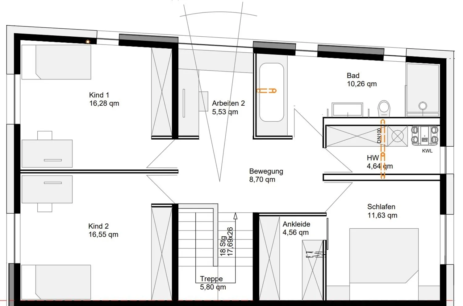 5 Zimmer Wohnung mit 148 m² in Saarbrücken – Bild 4