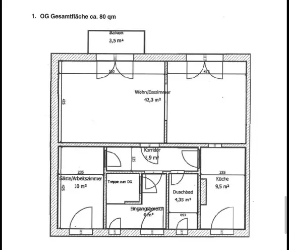 3 Zimmer Wohnung mit 120 m² in Hannover – Bild 8
