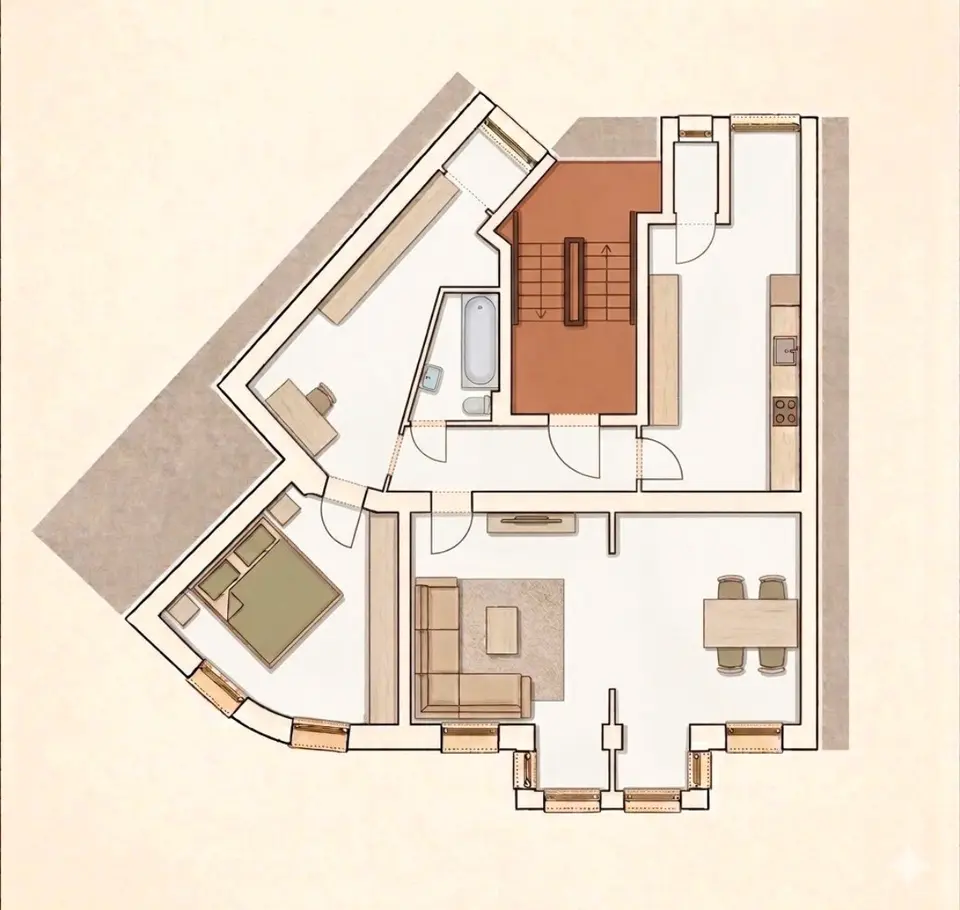 3 Zimmer Wohnung mit 95 m² in Herne – Bild 8