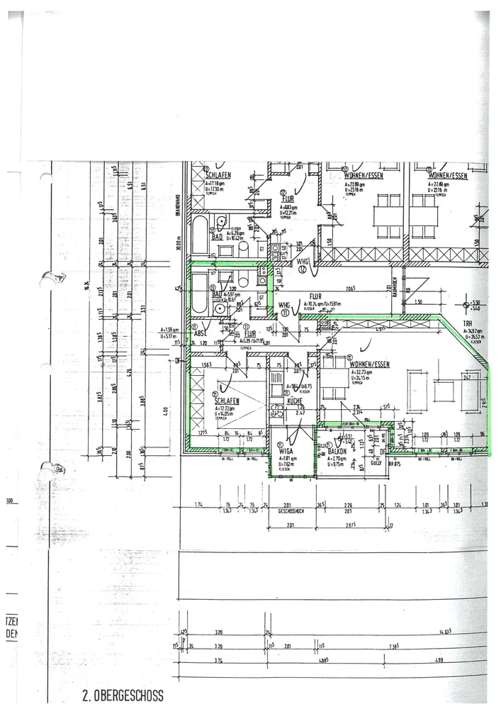 2 Zimmer Wohnung mit 68 m² in Osnabrück – Bild 2