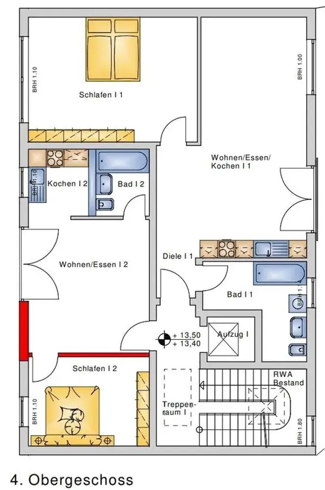 2 Zimmer Wohnung mit 42 m² in Worms – Bild 5