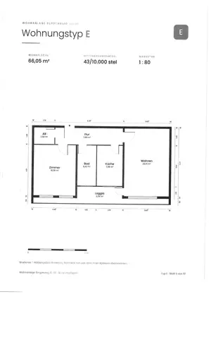 2 Zimmer Wohnung mit 66 m² in Kiel – Bild 1