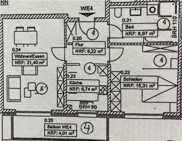 2 Zimmer Wohnung mit 62 m² in Mönchengladbach – Bild 12