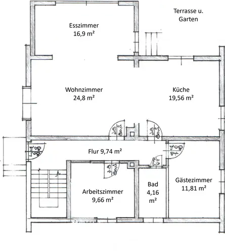 6 Zimmer Haus mit 159 m² in Braunschweig – Bild 4