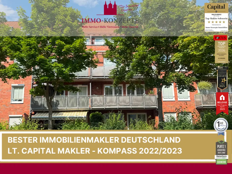 2 Zimmer Wohnung mit 52 m² in Schwerin – Bild 5