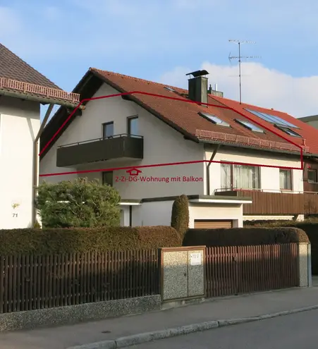 2 Zimmer Wohnung mit 57 m² in München – Bild 1