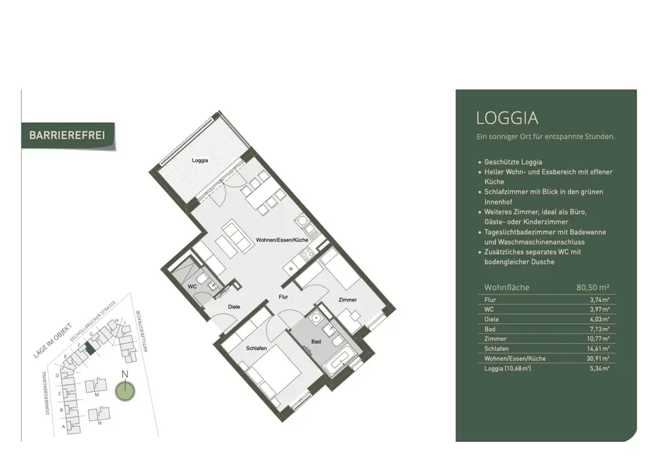 3 Zimmer Wohnung mit 98 m² in Groß-Gerau – Bild 8