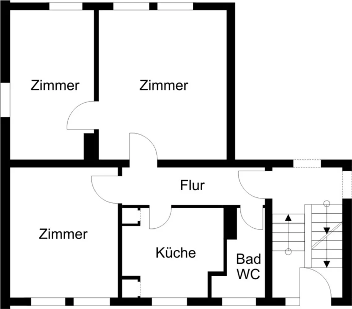 3 Zimmer Wohnung mit 65 m² in Salzgitter – Bild 3