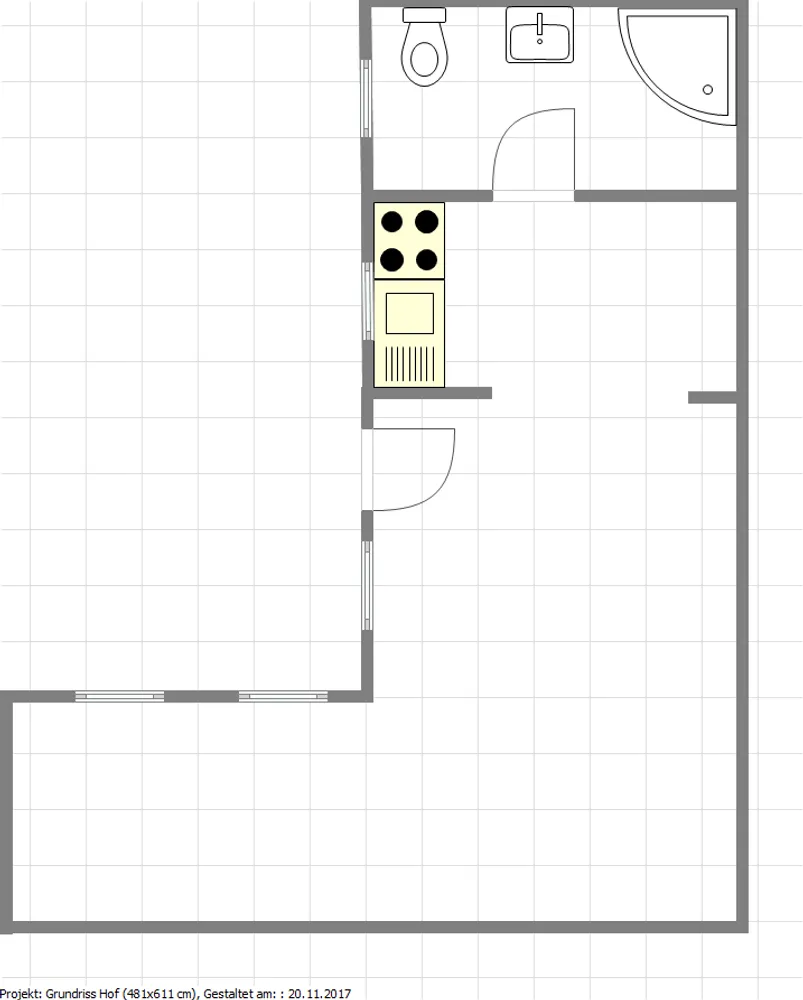 1 Zimmer Wohnung mit 28 m² in Marburg – Bild 3