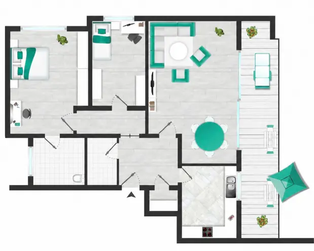 4 Zimmer Wohnung mit 88 m² in Bochum – Bild 2