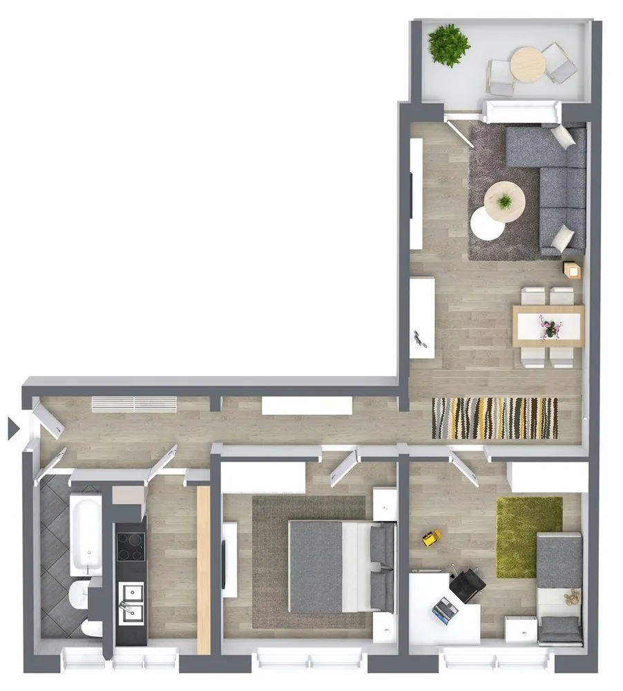 3 Zimmer Wohnung mit 71 m² in Chemnitz – Bild 6