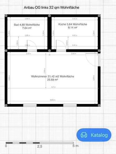 1 Zimmer Wohnung mit 32 m² in Wiesbaden – Bild 8