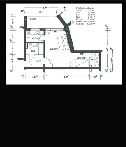 2 Zimmer Wohnung mit 50 m² in Hannover – Bild 7