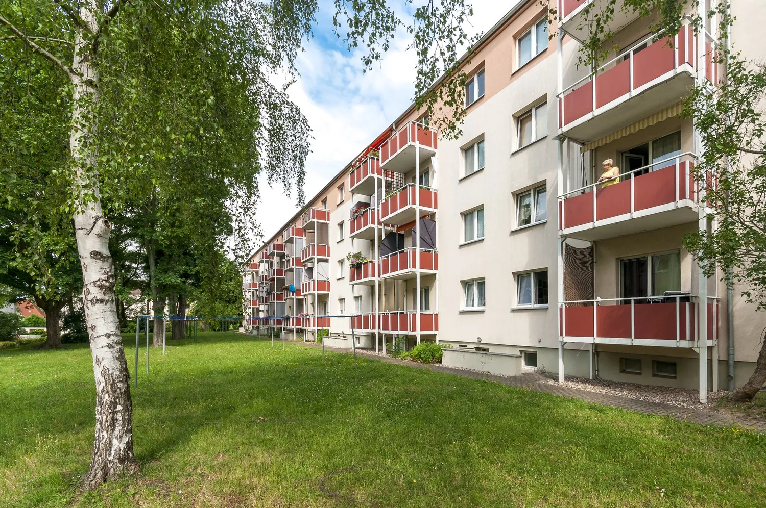 3 Zimmer Wohnung mit 60 m² in Merseburg – Bild 1