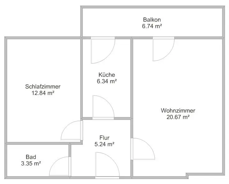 2 Zimmer Wohnung mit 54 m² in Konstanz – Bild 8