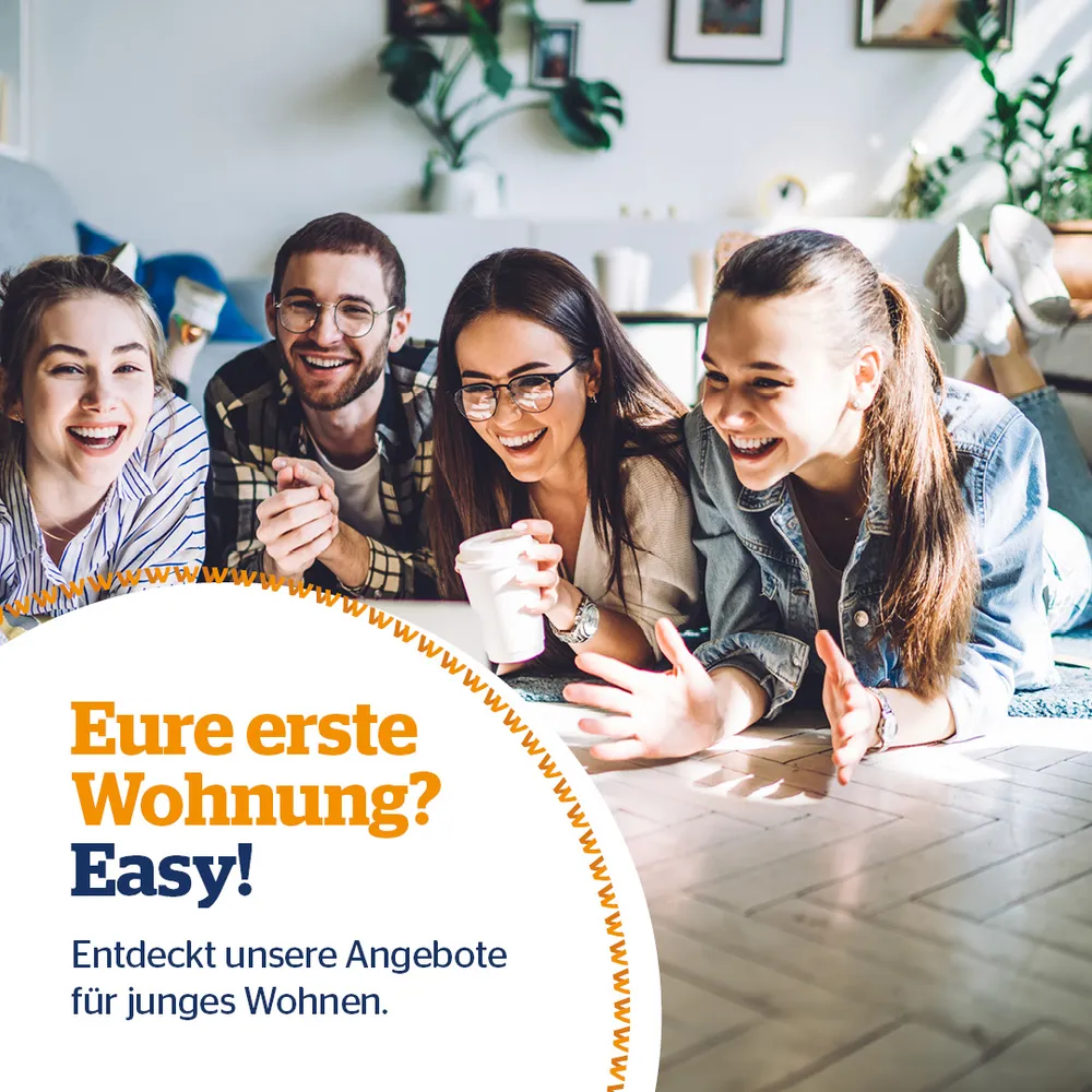 3 Zimmer Wohnung mit 54 m² in Freiberg – Bild 1