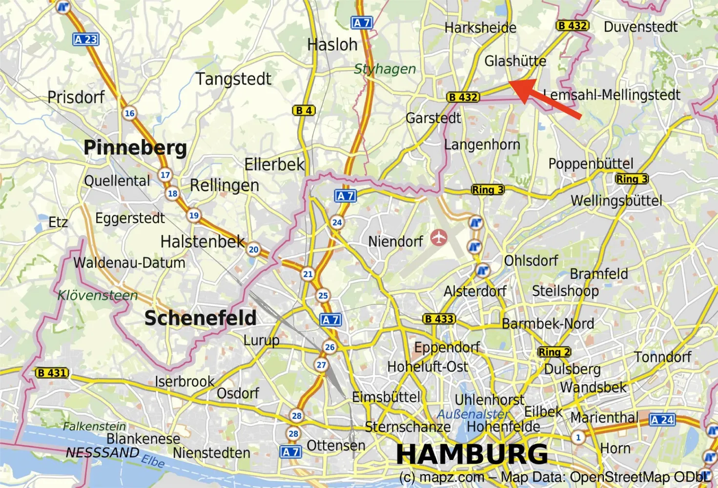 2 Zimmer Wohnung mit 59 m² in Norderstedt – Bild 11