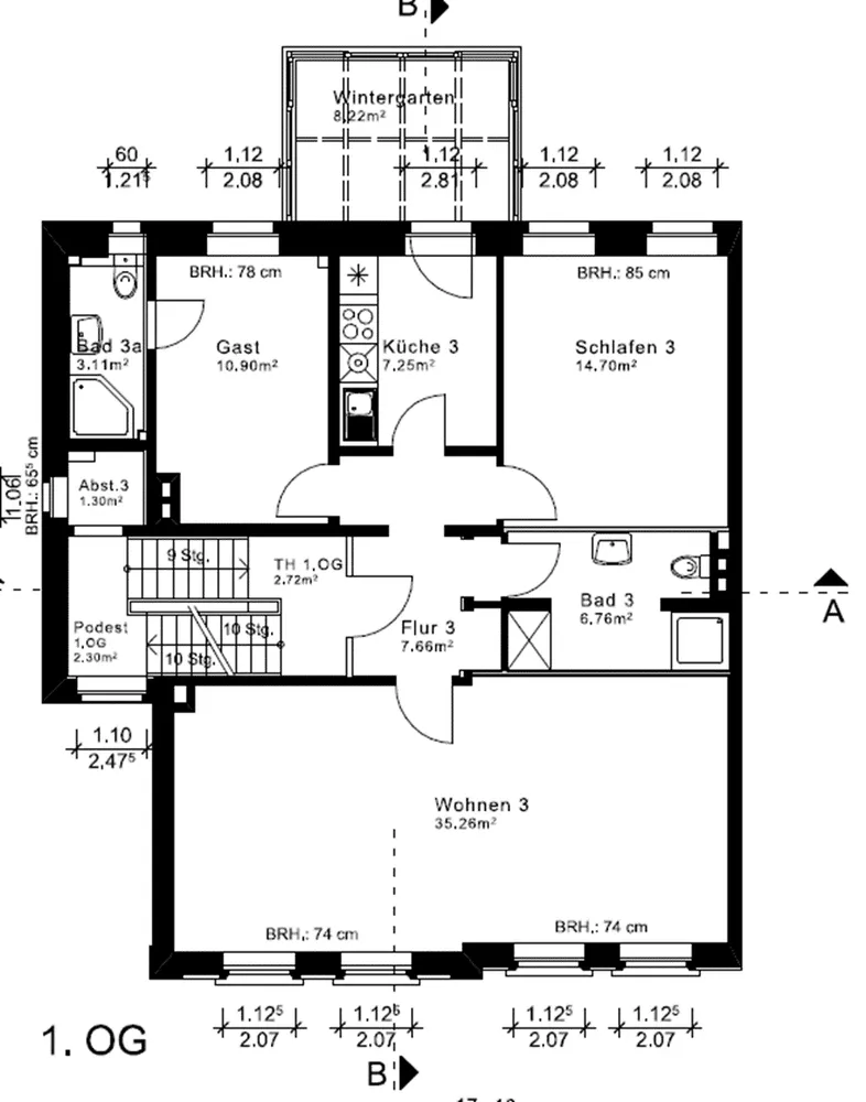 3 Zimmer Wohnung mit 94 m² in Hameln – Bild 8