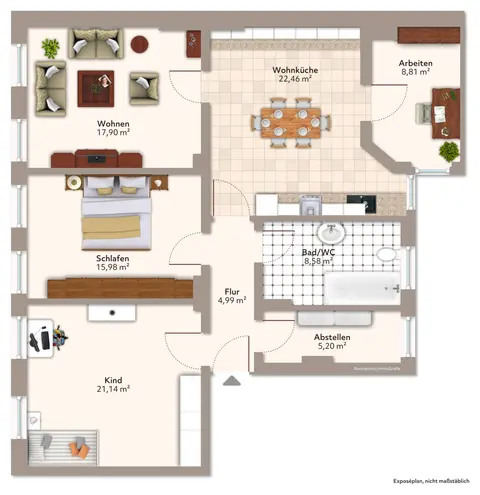 4 Zimmer Wohnung mit 105 m² in Magdeburg – Bild 10