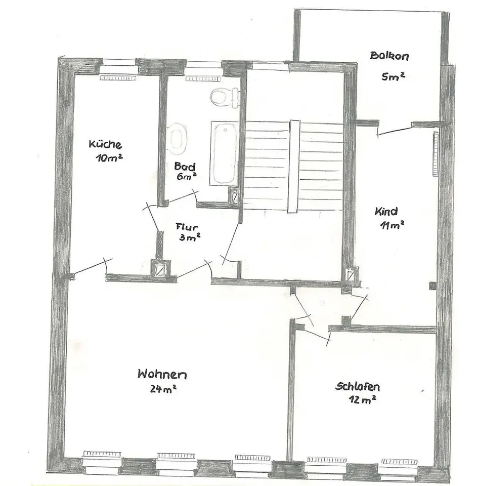3 Zimmer Wohnung mit 60 m² in Gera – Bild 7