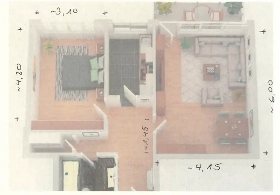 2 Zimmer Wohnung mit 60 m² in Lübeck – Bild 10