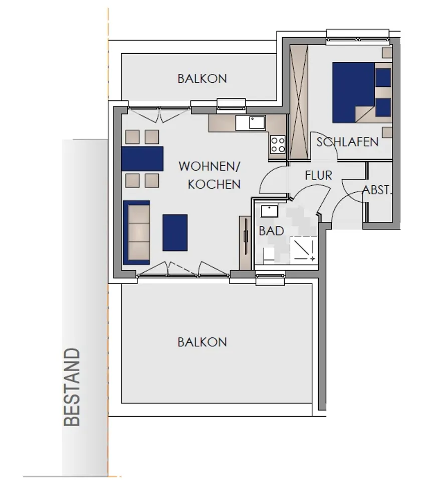 2 Zimmer Wohnung mit 63 m² in Marburg – Bild 10