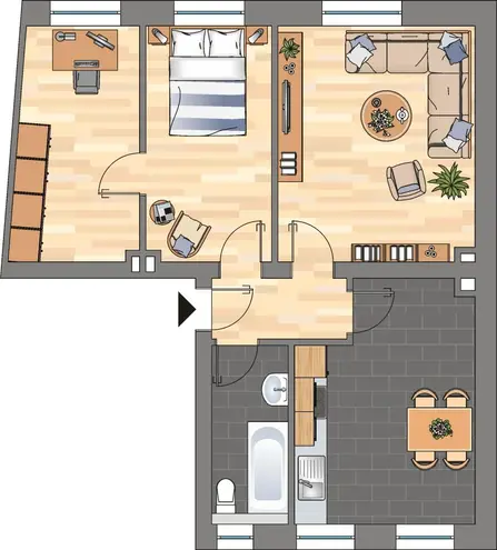 2 Zimmer Wohnung mit 56 m² in Kiel – Bild 9