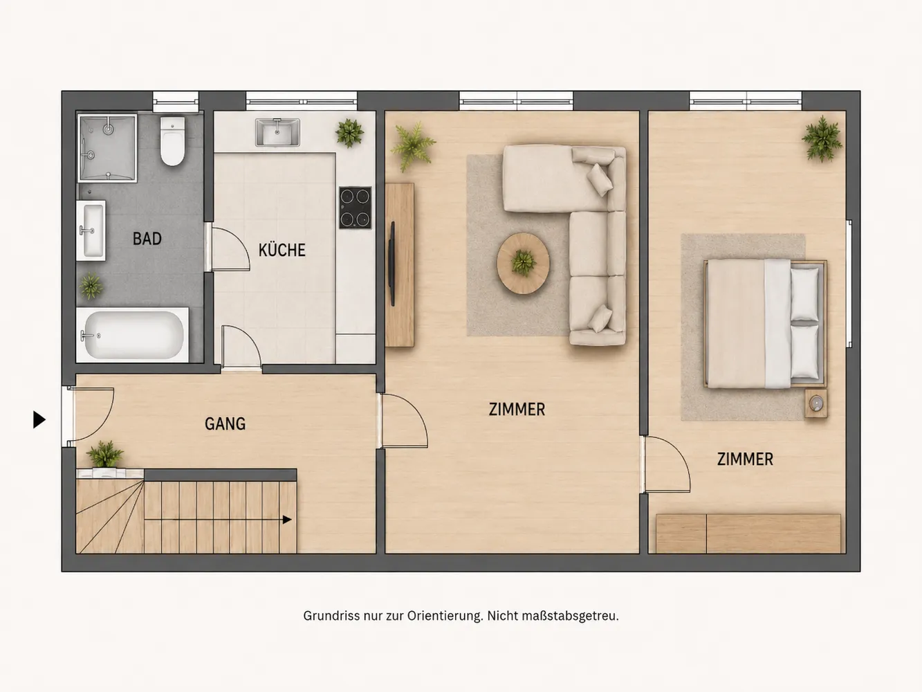 3 Zimmer Wohnung mit 50 m² in Heilbronn – Bild 8
