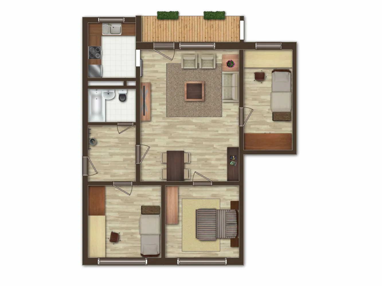4 Zimmer Wohnung mit 80 m² in Freiberg – Bild 11