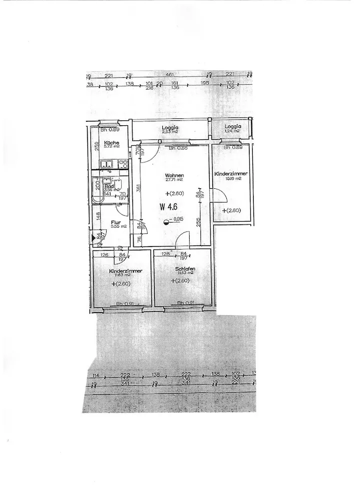 4 Zimmer Wohnung mit 80 m² in Freiberg – Bild 12