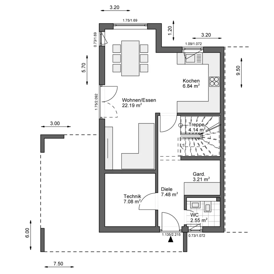 3 Zimmer Haus mit 100 m² in Krefeld – Bild 2