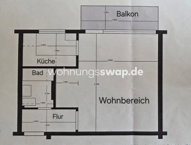 Studio mit 20 m² in Hamburg – Bild 9