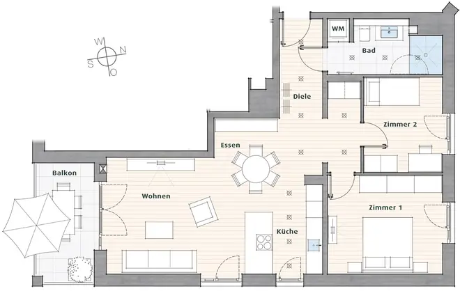 3 Zimmer Wohnung mit 87 m² in Freiburg im Breisgau – Bild 8