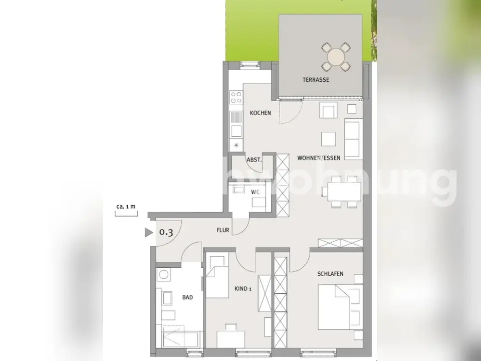 3 Zimmer Wohnung mit 80 m² in Freiburg im Breisgau – Bild 4